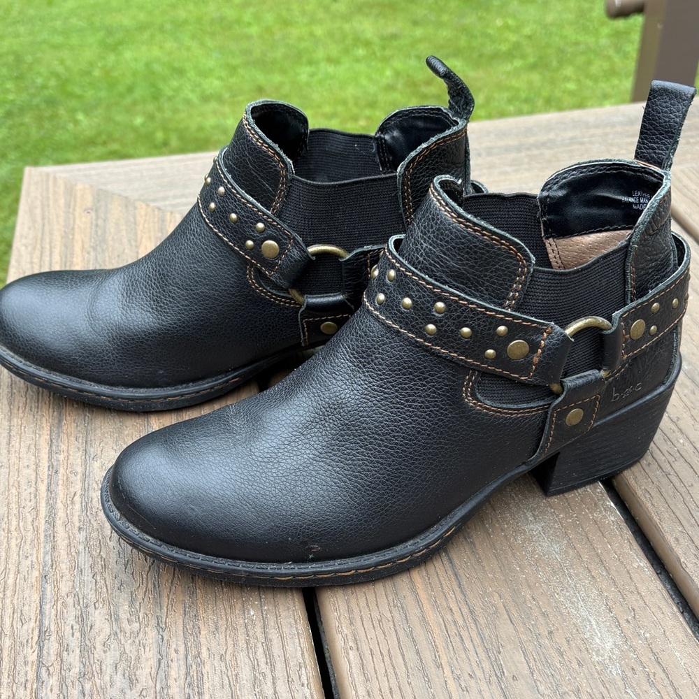 b.o.c. Black Ankle Booties with Sleek Design